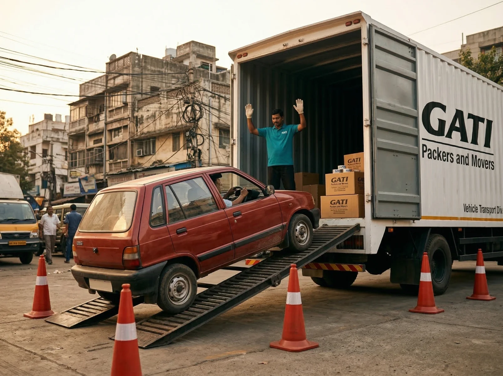 Vehicle Transport service by Gati Packers and Movers